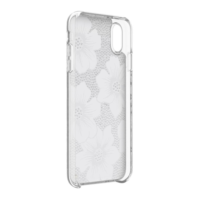 【iPhoneXS Max ケース】FULL CLEAR CRYSTAL -HOLLYHOCK/silverサブ画像