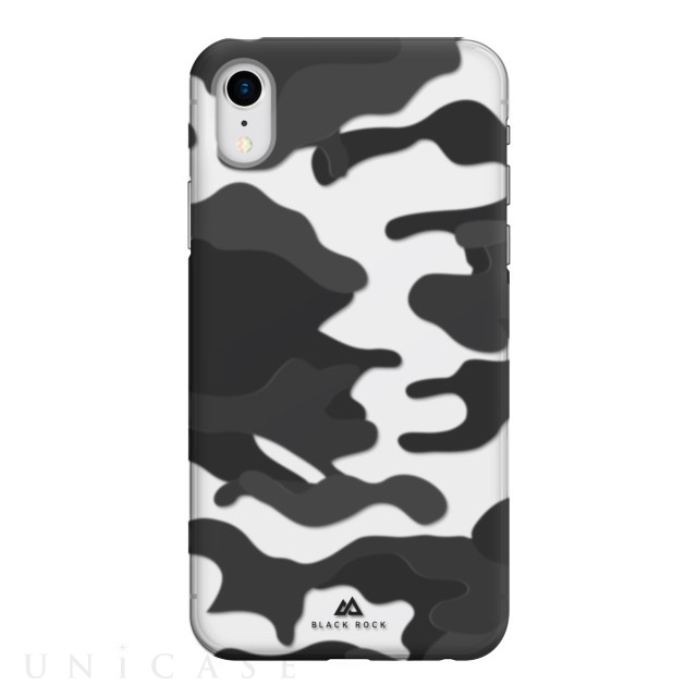【iPhoneXR ケース】Camouflage Case (Black)