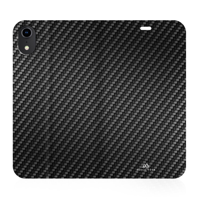 【iPhoneXR ケース】Flex Carbon Booklet (Black)サブ画像