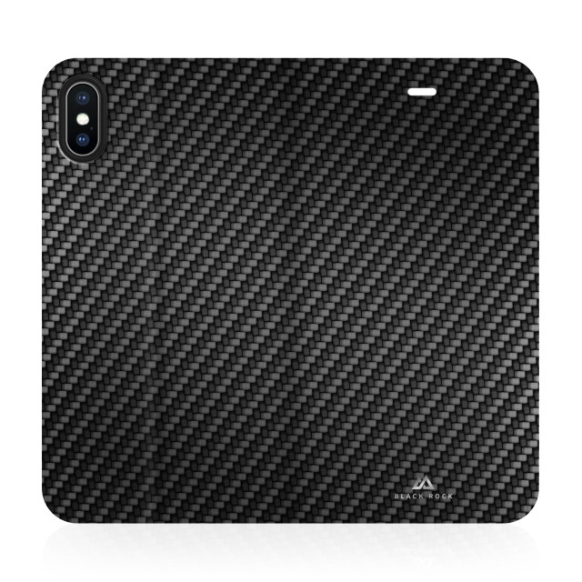 【iPhoneXS Max ケース】Flex Carbon Booklet (Black)サブ画像