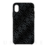 【iPhoneXS Max ケース】COMOLD CASE (Distressed Logo Pattern Black/Black Foil Double-IML)