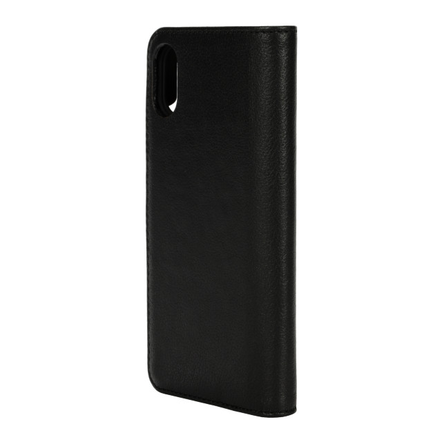 【iPhoneXS/X ケース】2-IN-1 FOLIO CASE (Black Leather White Vertical Logo)サブ画像