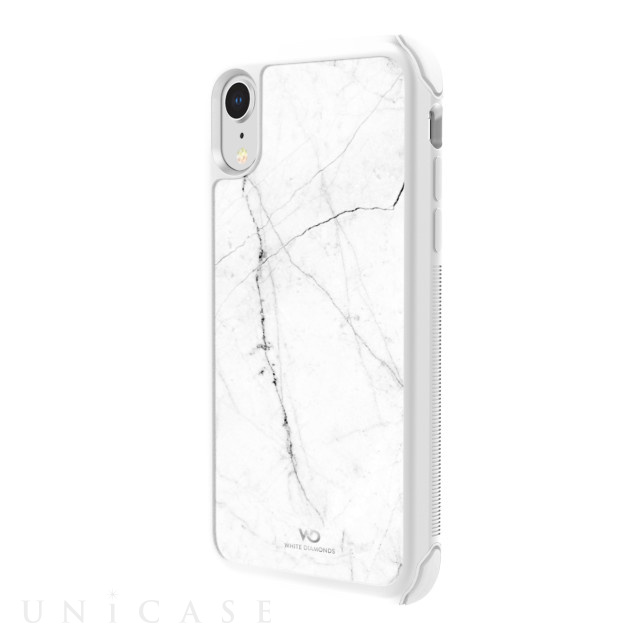 【iPhoneXR ケース】Tough Marble Case (White)