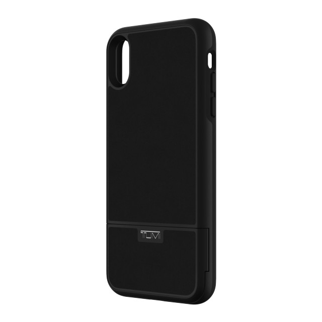 【iPhoneXS Max ケース】KICKSTAND CARD CASE (Black Leather)サブ画像