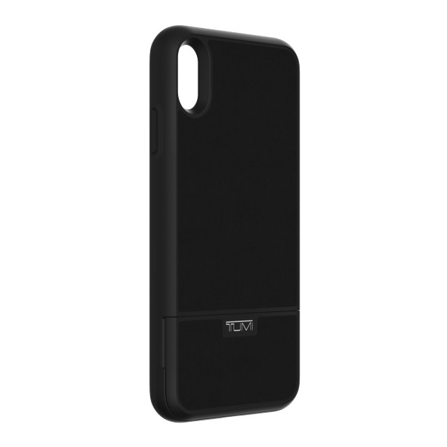 【iPhoneXS Max ケース】KICKSTAND CARD CASE (Black Leather)サブ画像