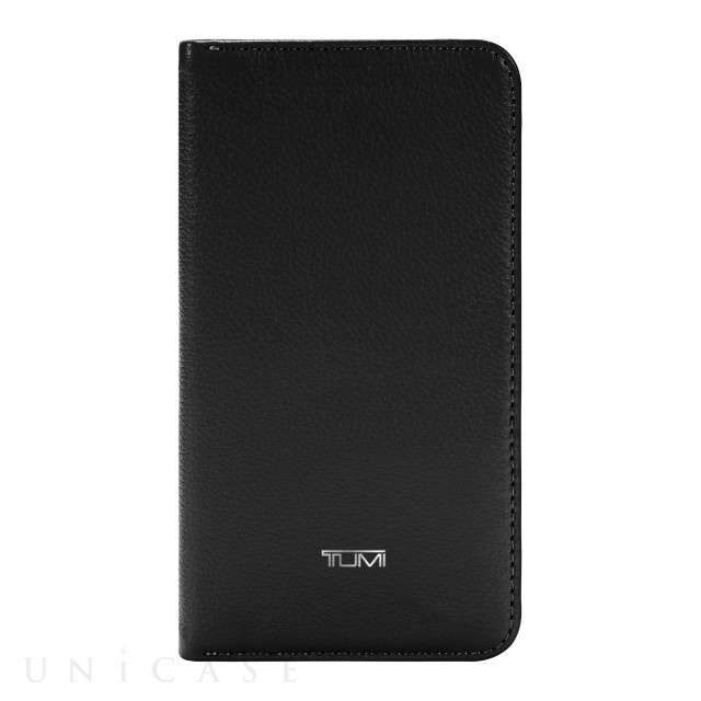 iPhoneXS Max ケース】WALLET FOLIO (Black Leather) TUMI | iPhone