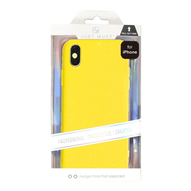 【iPhoneXS/X ケース】CANDY (SKATE) Yellowサブ画像