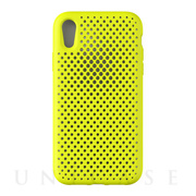 【iPhoneXR ケース】Mesh Case (Lime Yellow)