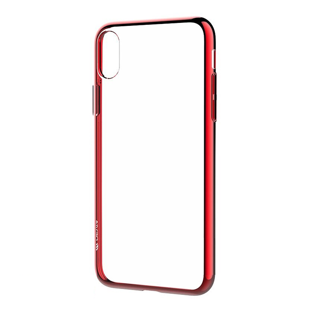 【iPhoneXS/X ケース】Glitter soft case (Red)サブ画像