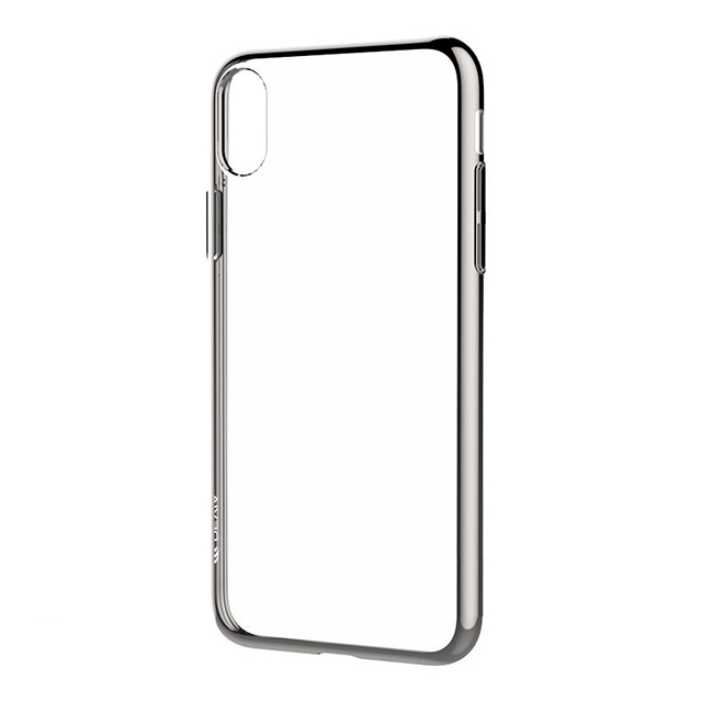 【iPhoneXS Max ケース】Glitter soft case (Silver)サブ画像