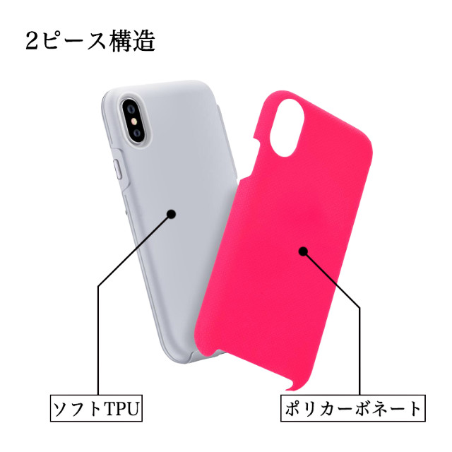 【iPhoneXS/X ケース】King Kong case (rose red)サブ画像