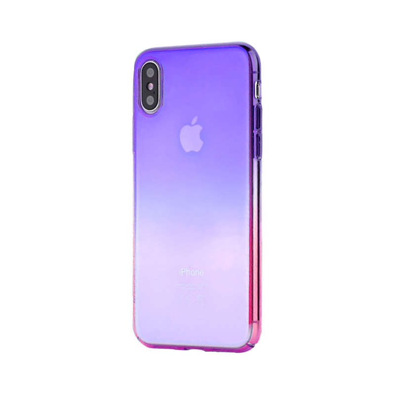 【iPhoneXS/X ケース】Aurora Series Case (Purple/Rose Red)goods_nameサブ画像