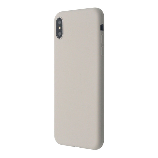 【iPhoneXS Max ケース】EXTRA SLIM SILICONE CASE (Stone)goods_nameサブ画像