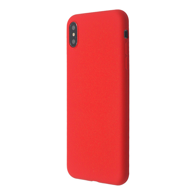 【iPhoneXS Max ケース】EXTRA SLIM SILICONE CASE (Red)サブ画像
