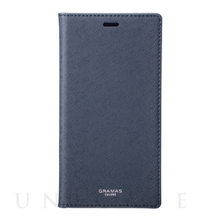【iPhoneXS Max ケース】“EURO Passione” PU Leather Book Case (NVY)