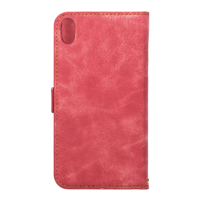【iPhoneXS Max ケース】手帳型ケース Style Natural (Red)サブ画像