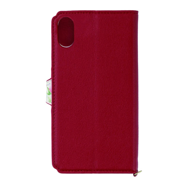 【iPhoneXR ケース】手帳型ケース Flower Garden (Red)goods_nameサブ画像