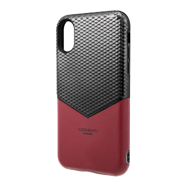 【iPhoneXS/X ケース】”Edge” Hybrid Shell Case (Burgundy)サブ画像