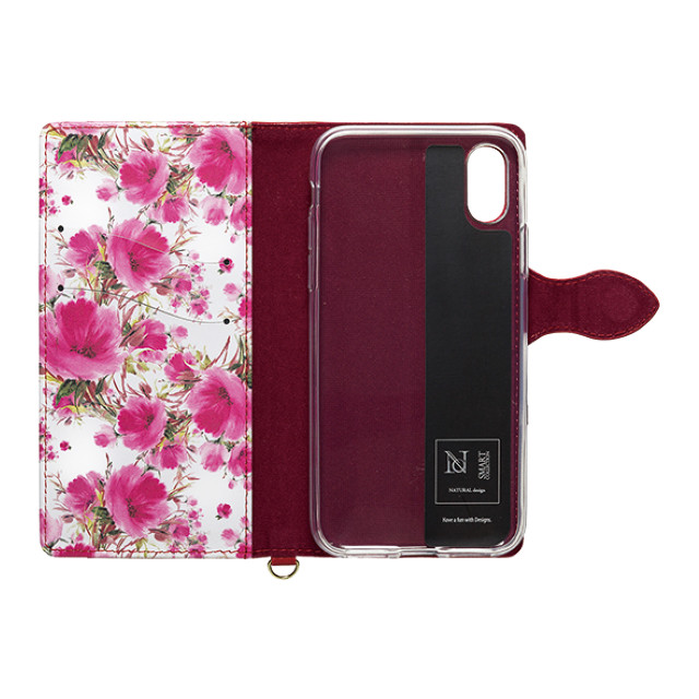 【iPhoneXS Max ケース】Fleur (Wine Red)サブ画像