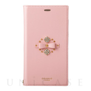 【iPhoneXR ケース】“Sweet” PU Leather Book Case (Pink)