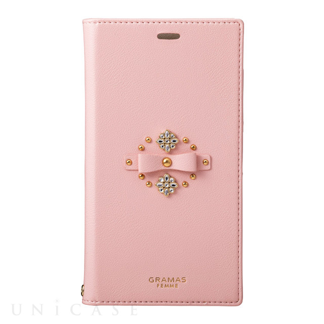 【iPhoneXR ケース】“Sweet” PU Leather Book Case (Pink)