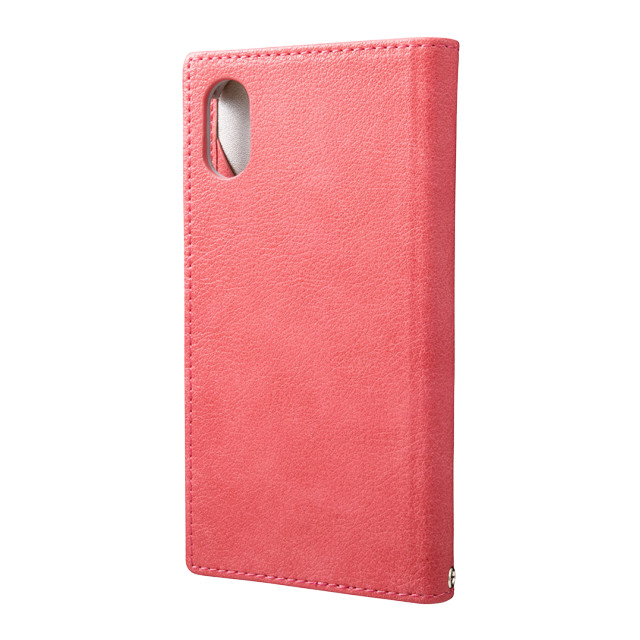 【iPhoneXS/X ケース】“Colo” Book PU Leather Case (Pink)goods_nameサブ画像