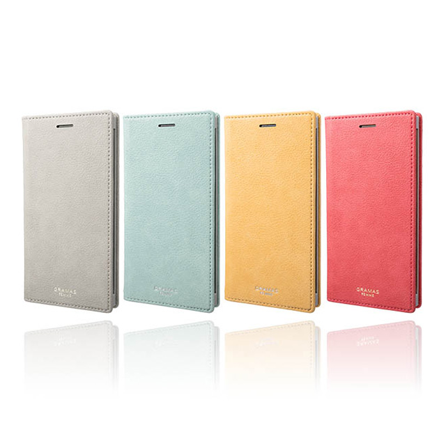 【iPhoneXS/X ケース】“Colo” Book PU Leather Case (Yellow)サブ画像