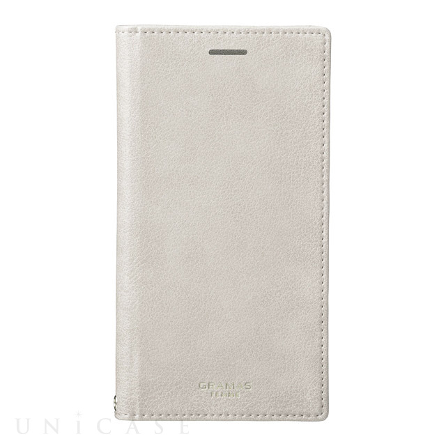 【iPhoneXS/X ケース】“Colo” Book PU Leather Case (Gray)