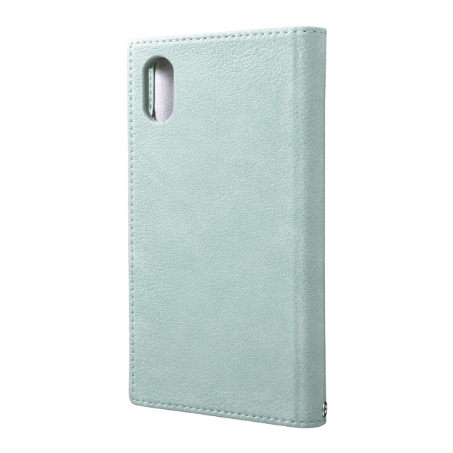 【iPhoneXR ケース】“Colo” Book PU Leather Case (Light Blue)サブ画像