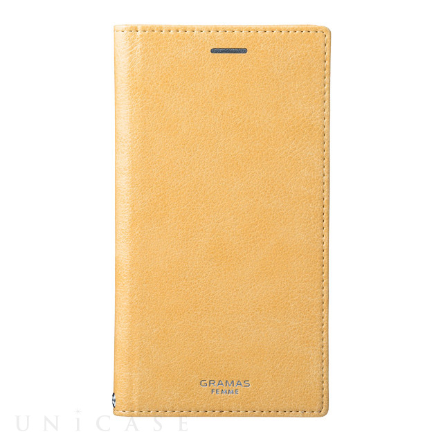【iPhoneXR ケース】“Colo” Book PU Leather Case (Yellow)