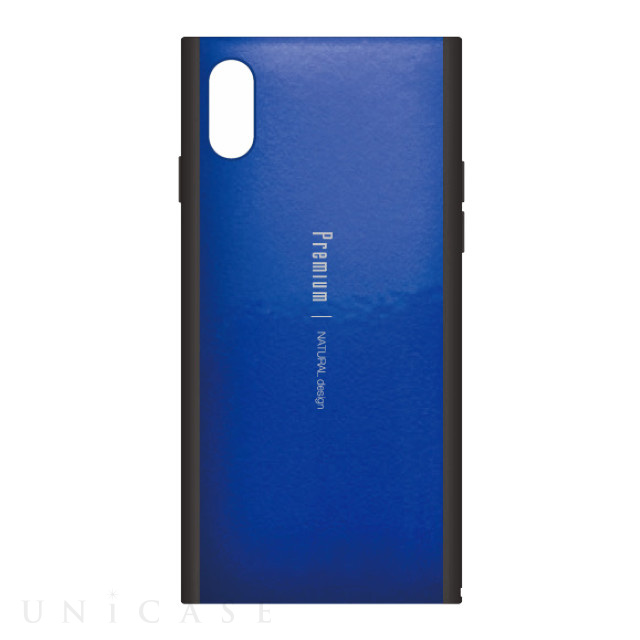 【iPhoneXS/X ケース】背面ケース Premium (Blue)