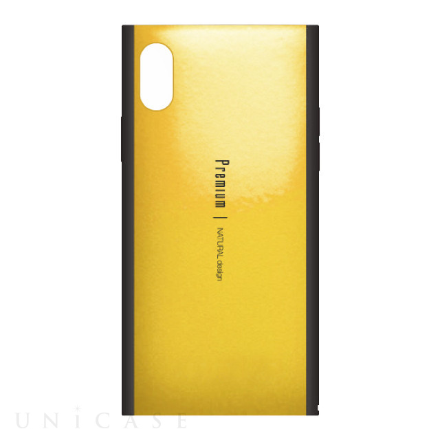 【iPhoneXR ケース】背面ケース Premium (Yellow)