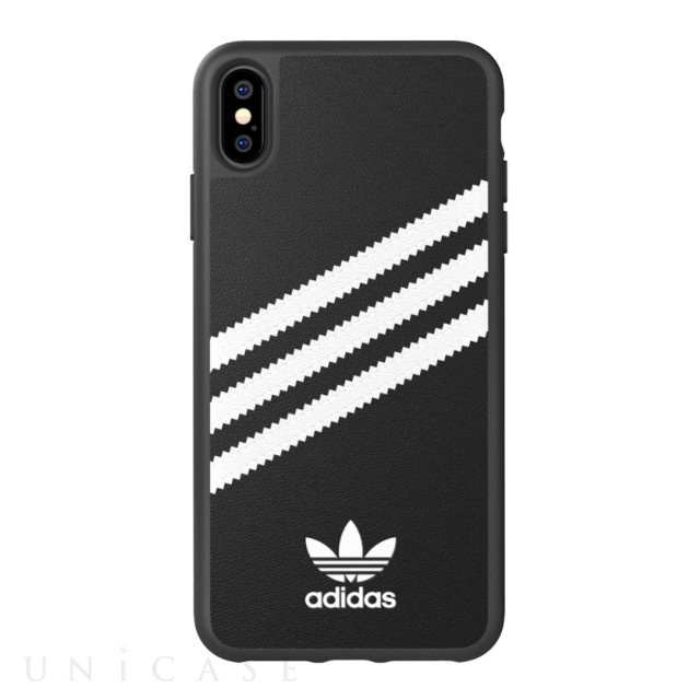 iPhoneXS Max ケース】Moulded Case SAMBA Black/White adidas