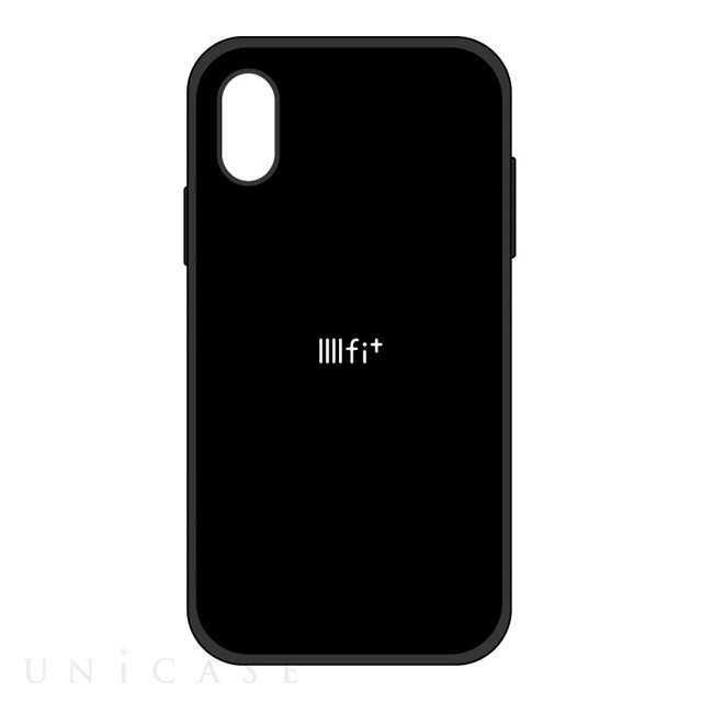 【iPhoneXR ケース】IIII fit (ブラック)