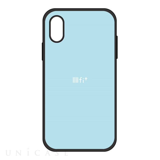 【iPhoneXR ケース】IIII fit (ライトブルー)