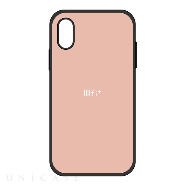 【iPhoneXR ケース】IIII fit (スモークピンク)