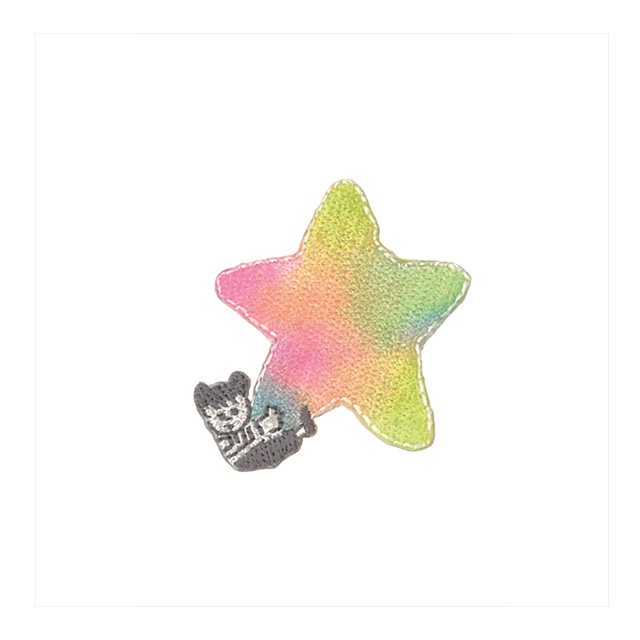 APPLIQUE AIUEO STARS  (CHIBIしゃぼん-S)goods_nameサブ画像