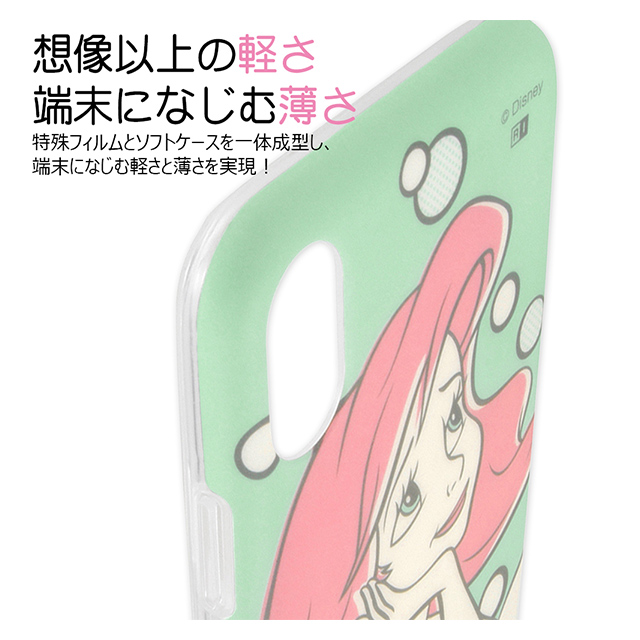 【iPhoneXS/X ケース】ディズニーキャラクター/TPUソフトケース Colorap/ラプンツェル/夢見るプリンセスサブ画像