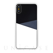 【iPhoneXS/X ケース】O1 バックポケットケース (Navy)