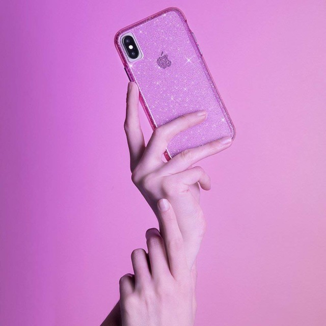 【iPhoneXR ケース】シアークリスタル ワンピース (ピンク)サブ画像