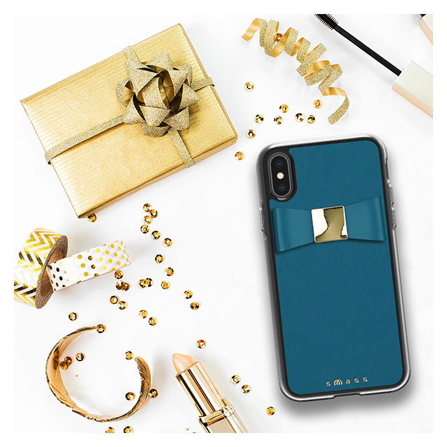 【iPhoneXS/X ケース】Rebon 本革 デザインケース (Aqua Blue)goods_nameサブ画像