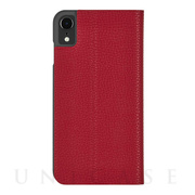 【iPhoneXR ケース】Barely There Folio (Cardinal)