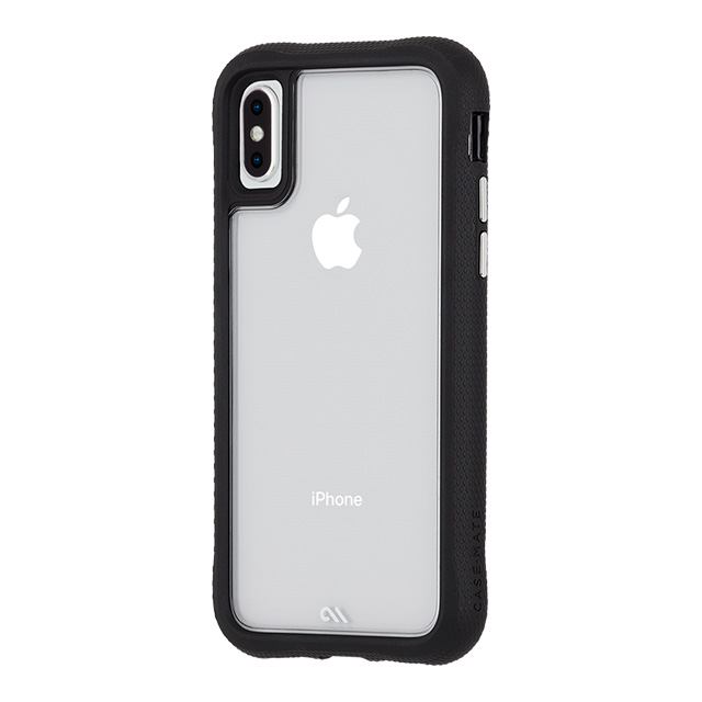 【iPhoneXS Max ケース】トランスルーセント 2ピース (クリアブラック)サブ画像