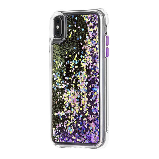 【iPhoneXS Max ケース】Waterfall (Purple Glow)