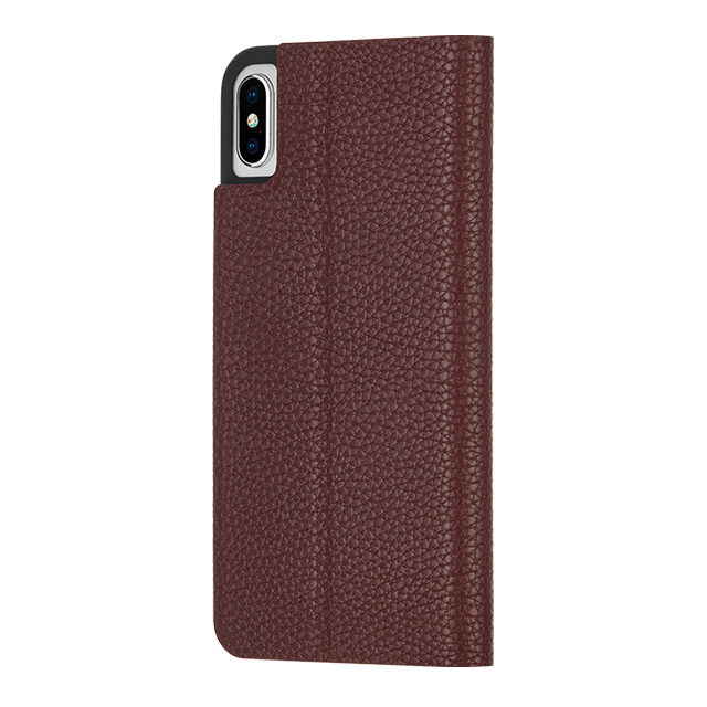【iPhoneXS Max ケース】Barely There Folio (Brown)goods_nameサブ画像