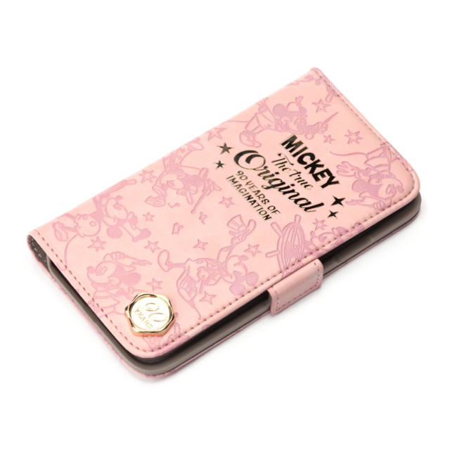 【iPhoneXS/X ケース】フリップカバー (ミッキーマウス/ピンク)goods_nameサブ画像