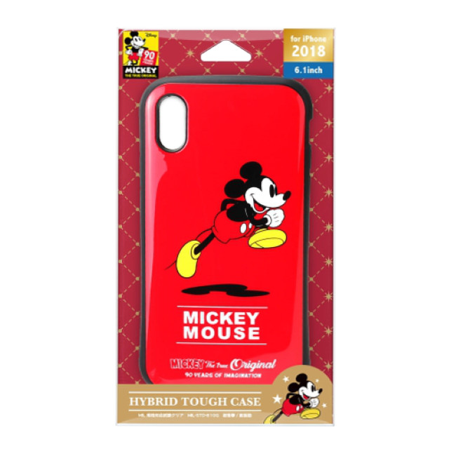 【iPhoneXR ケース】ハイブリッドタフケース (ミッキーマウス/レッド)goods_nameサブ画像