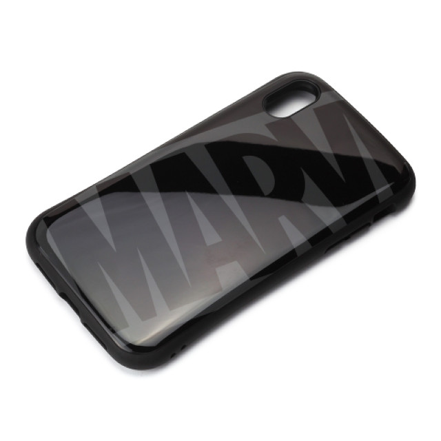 【iPhoneXR ケース】ハイブリッドタフケース (ロゴ/ブラック＆グレー)サブ画像