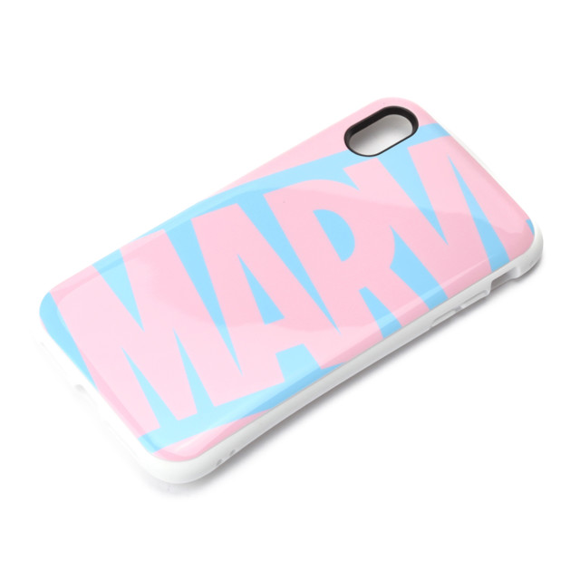 【iPhoneXS Max ケース】ハイブリッドタフケース (ロゴ/ピンク＆ブルー)goods_nameサブ画像