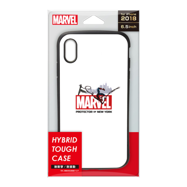 【iPhoneXS Max ケース】ハイブリッドタフケース (スパイダーマン/ホワイト)goods_nameサブ画像